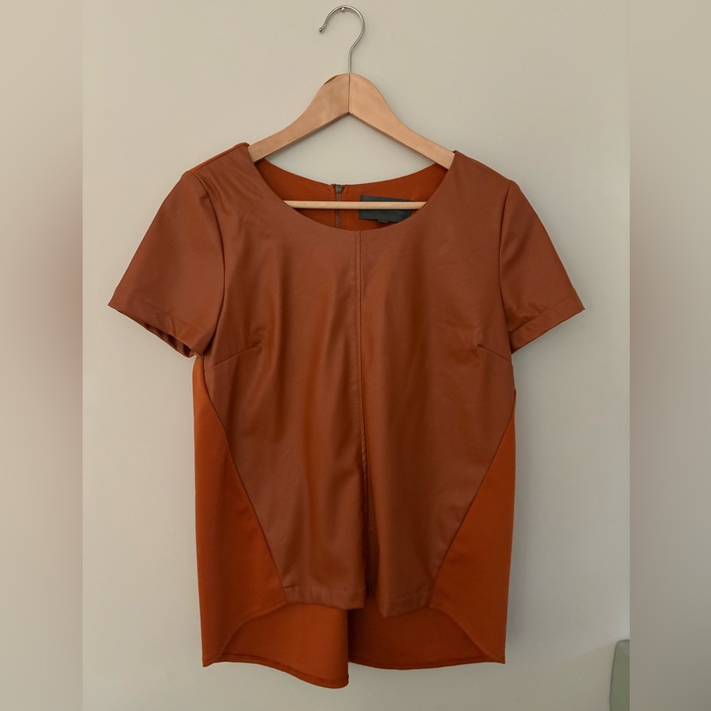 Anthropologie Sculpted Katia top by Sunday in Brooklyn.